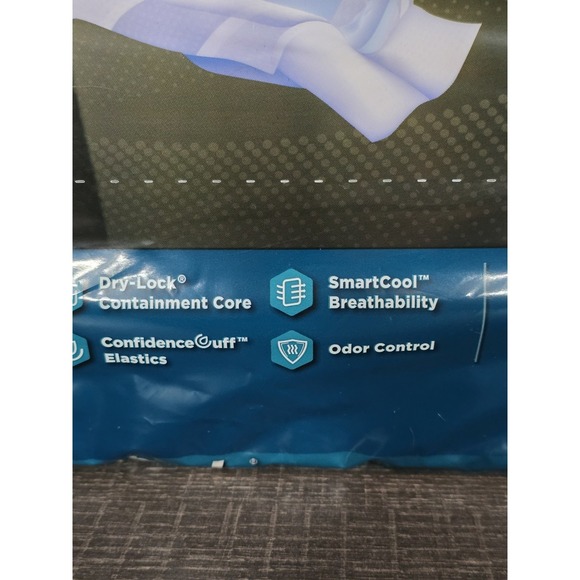 Attends Premier 14 Ct Incontinence Brief Size MED Overnight Adult Diaper - Picture 4 of 8